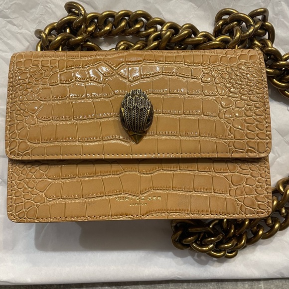 Kurt Geiger Tan Purse - Picture 3 of 10